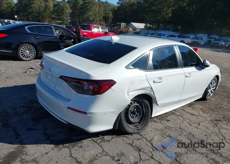 2025 Honda Civic Lx из США, поврежденный, VIN 2HGFE2F25SH532084